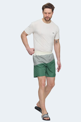 Slazenger ROHAN Men's Shorts Green - Yellow - Thumbnail
