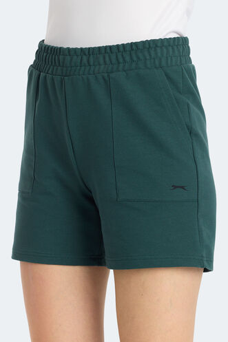 Slazenger ROKO I Women's Shorts Aqua Green - Thumbnail