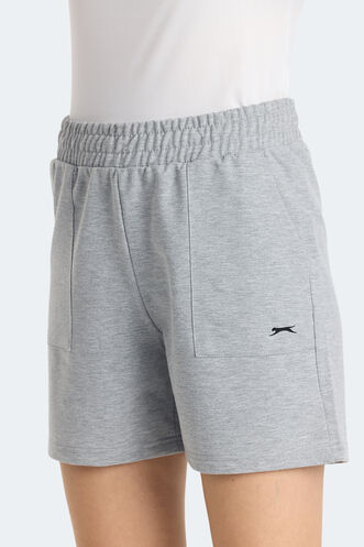 Slazenger ROKO INT Women's Shorts Grey - Thumbnail
