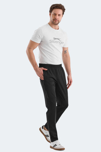 Slazenger ROLO Men's Sweatpants Black - Thumbnail