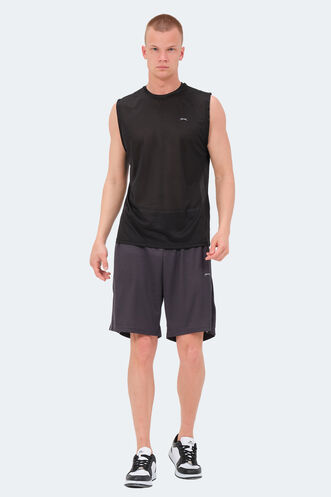 Slazenger ROM Men's T-Shirt Black - Thumbnail