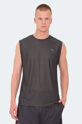 Slazenger ROM Men's T-Shirt Dark Gray - Thumbnail