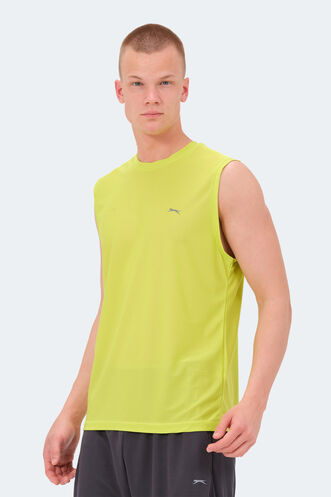 Slazenger ROM Men's T-Shirt Neon Yellow - Thumbnail