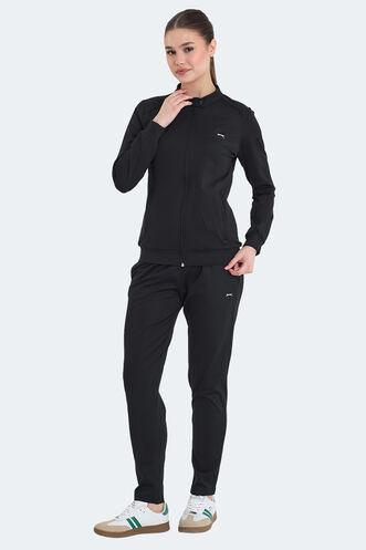 Slazenger RONA Kadın Eşofman Takımı Siyah - Thumbnail