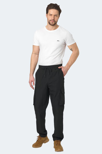 Slazenger RONDA Erkek Cepli Siyah Pantolon - Thumbnail