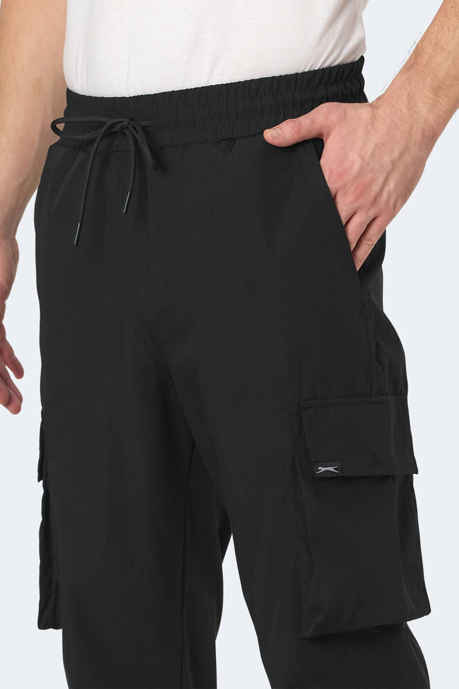 Slazenger RONDA Erkek Cepli Siyah Pantolon
