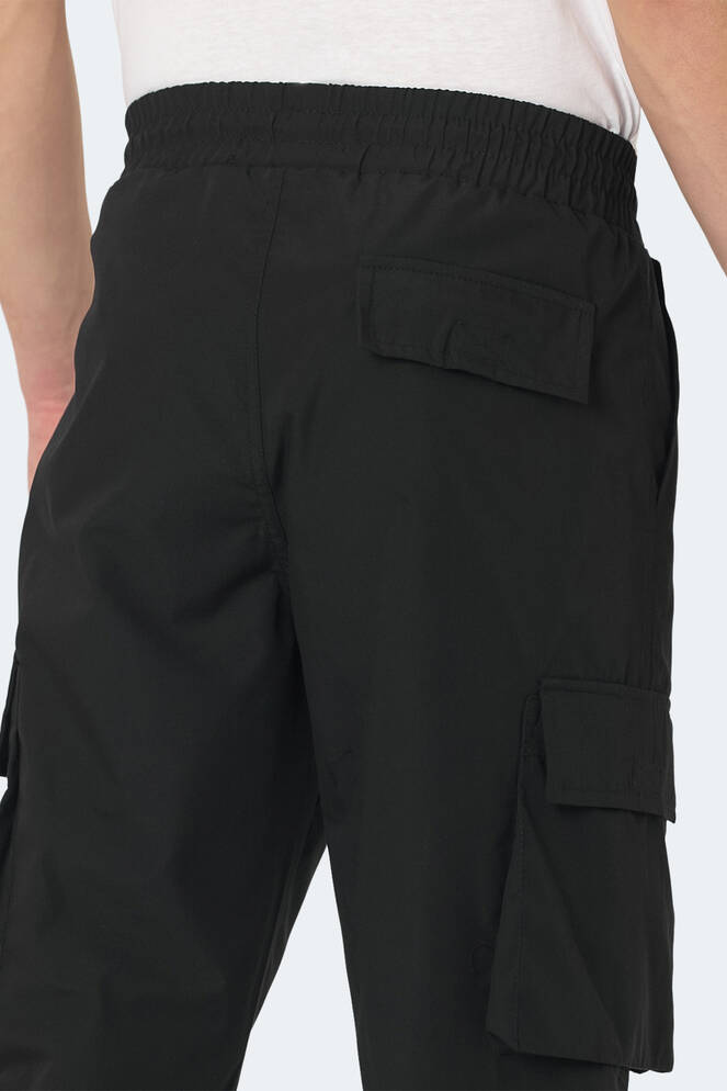 Slazenger RONDA Erkek Cepli Siyah Pantolon