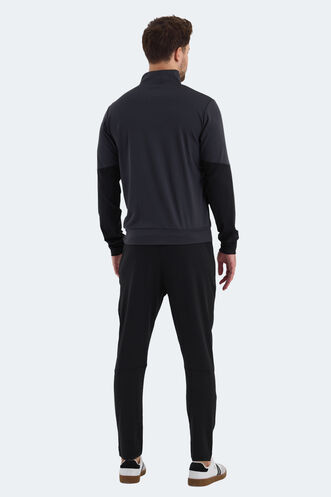 Slazenger RONNE Men's Tracksuit Dark Grey - Thumbnail