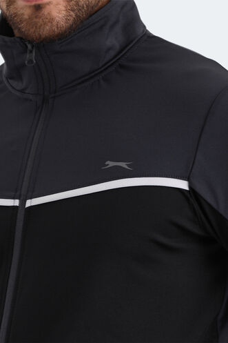 Slazenger RONNE Men's Tracksuit Dark Grey - Thumbnail