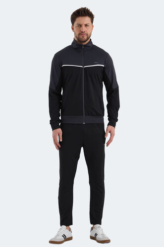 Slazenger RONNE Men's Tracksuit Dark Grey - Thumbnail