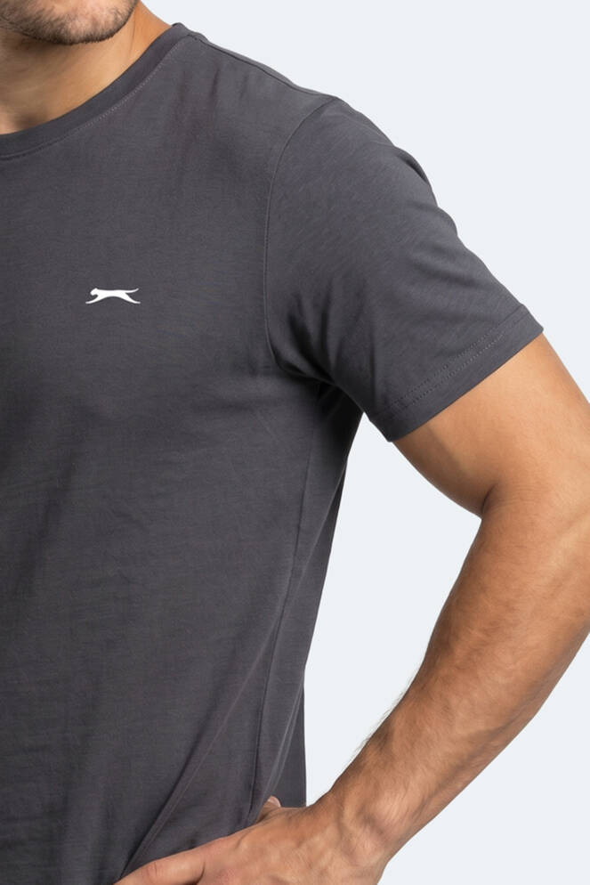 Slazenger ROSALVA IN Erkek Koyu Gri Tişört