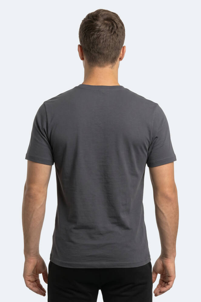 Slazenger ROSALVA IN Erkek Koyu Gri Tişört
