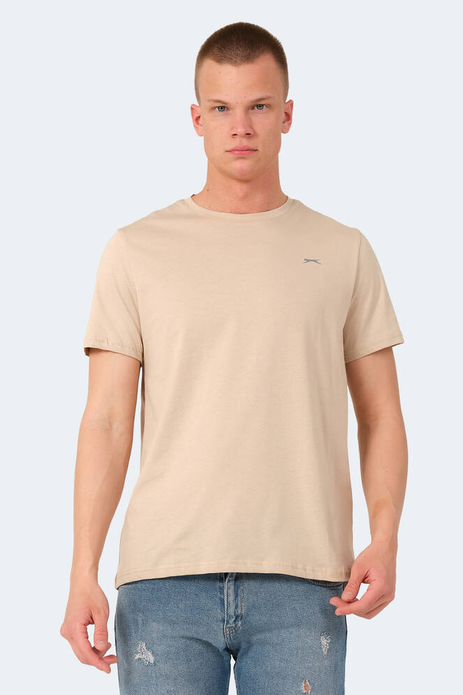 Slazenger ROSALVA Erkek Kısa Kollu T-Shirt Toprak