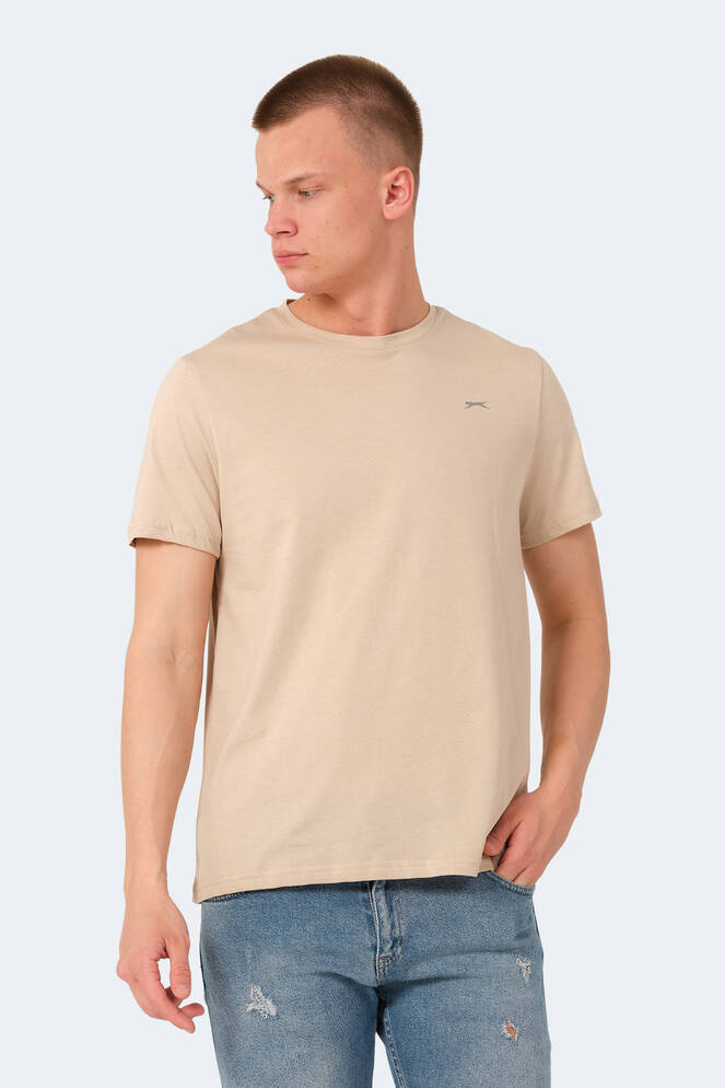 Slazenger ROSALVA Erkek Kısa Kollu T-Shirt Toprak