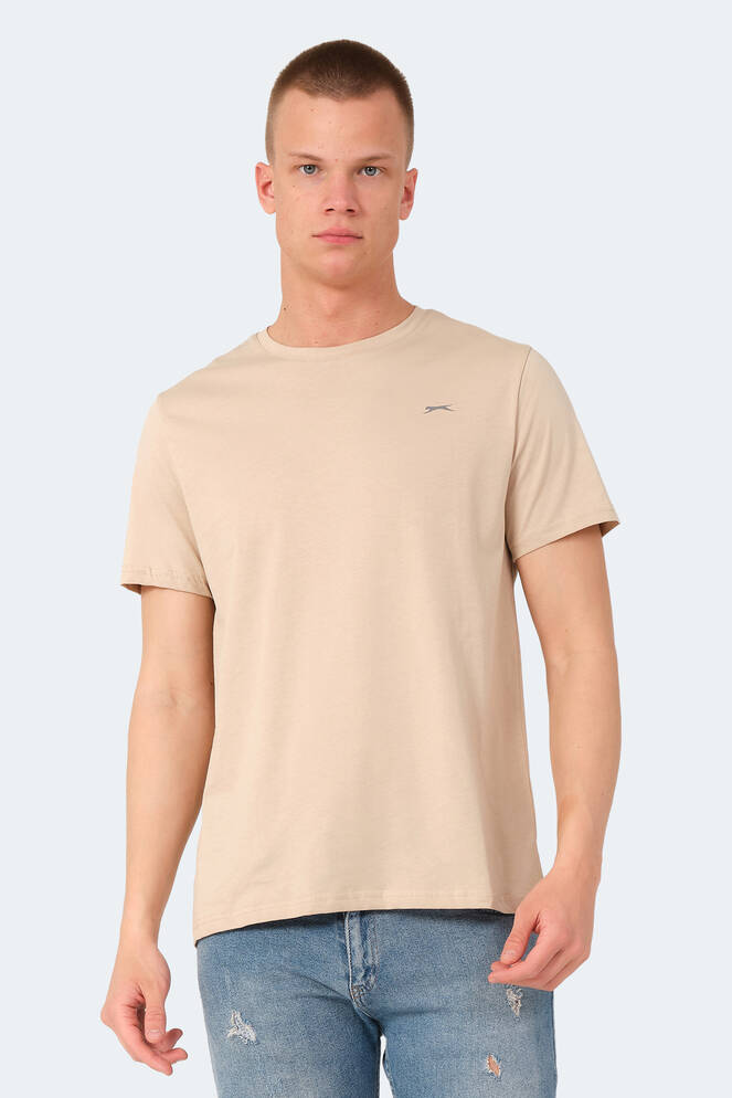 Slazenger ROSALVA Erkek Kısa Kollu T-Shirt Toprak