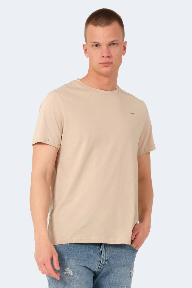 Slazenger ROSALVA Erkek Kısa Kollu T-Shirt Toprak