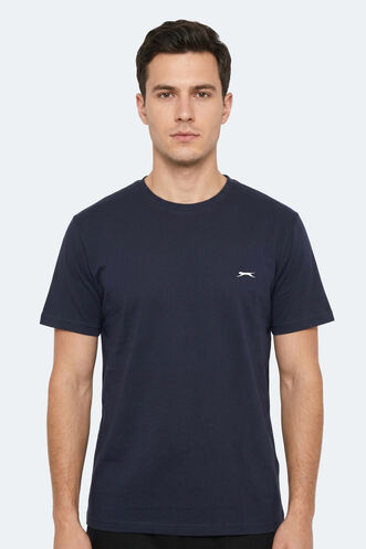 Slazenger - Slazenger ROSALVA IN Erkek Lacivert Tişört