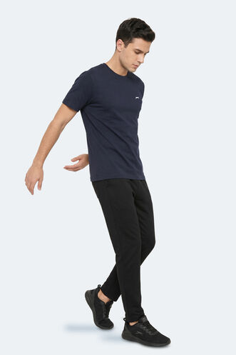 Slazenger ROSALVA IN Erkek Lacivert Tişört - Thumbnail