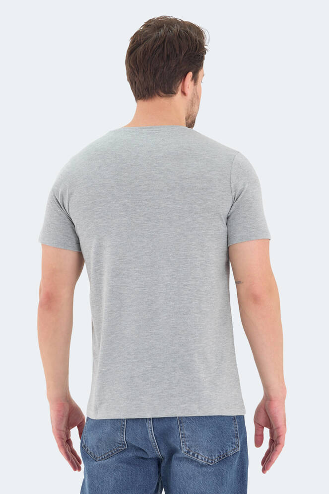 Slazenger ROSALVA Erkek Kısa Kollu T-Shirt Gri