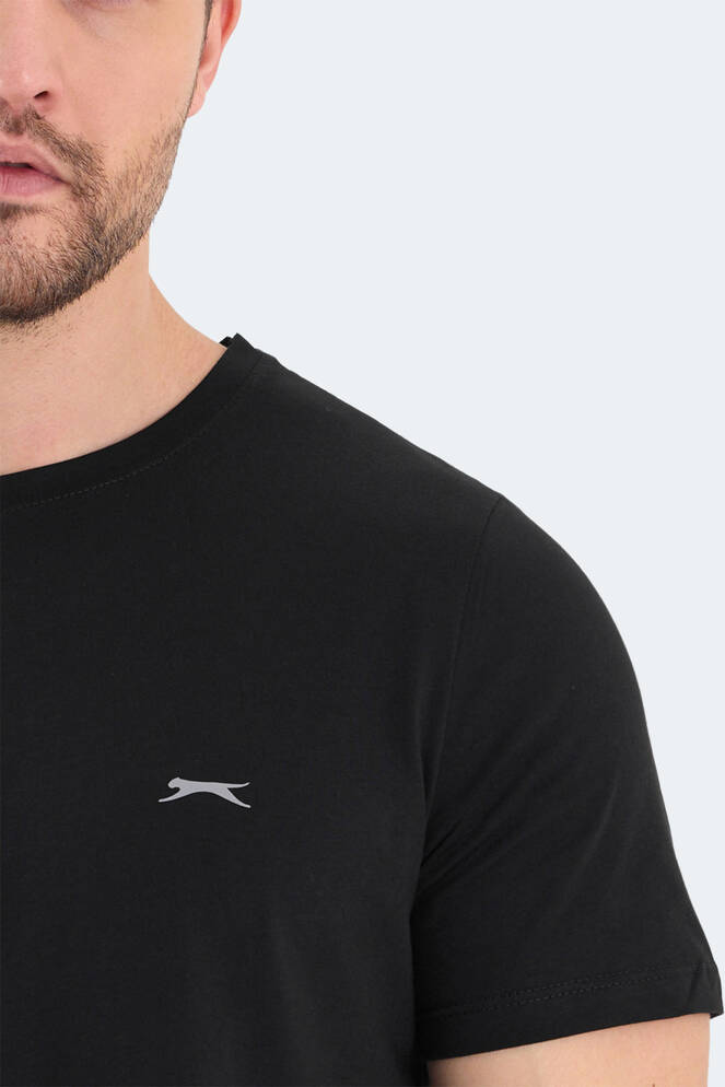 Slazenger ROSALVA Erkek Kısa Kollu T-Shirt Siyah