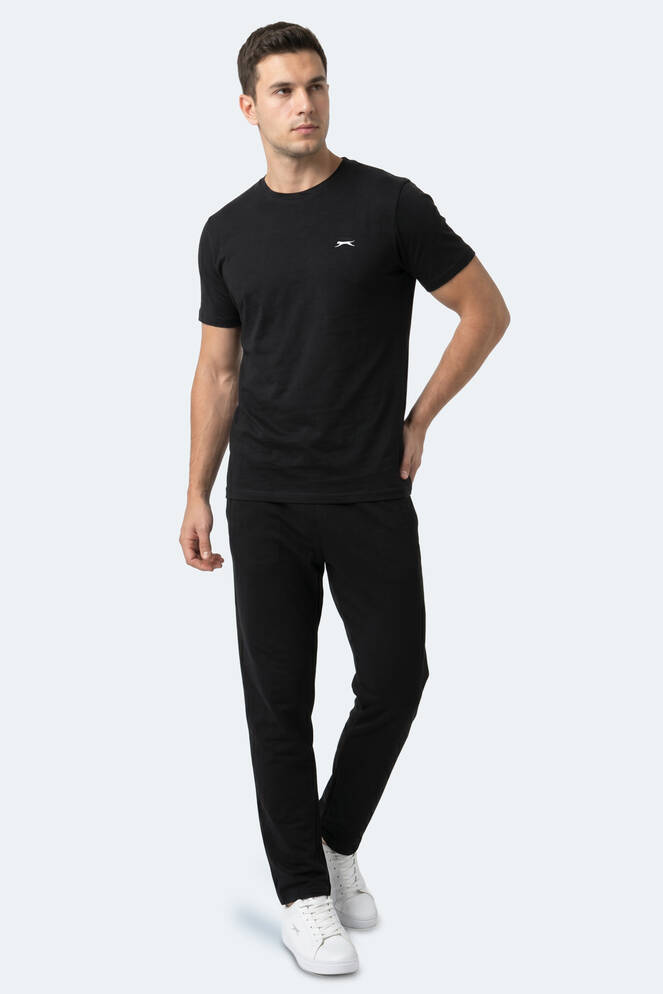 Slazenger ROSALVA IN Erkek Siyah Tişört