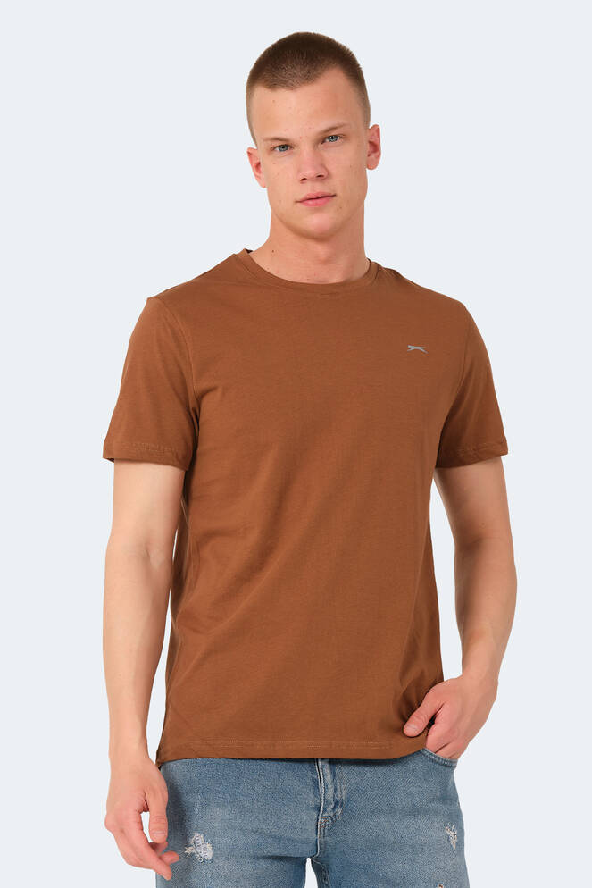 Slazenger ROSALVA IN Erkek Kahve Tişört