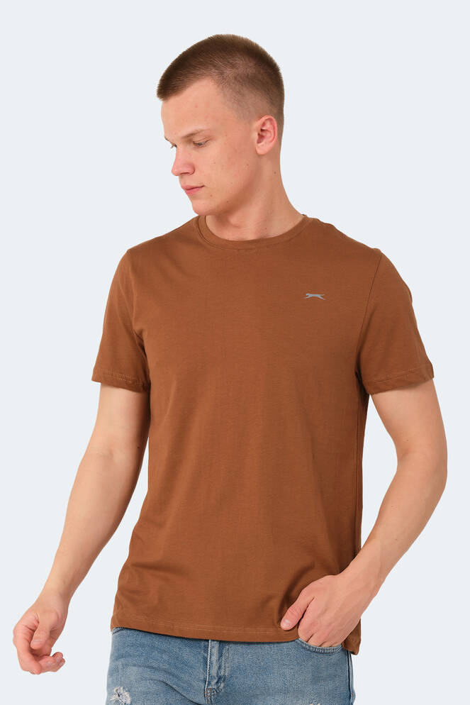 Slazenger ROSALVA IN Erkek Kahve Tişört