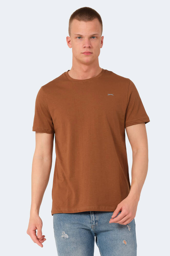 Slazenger ROSALVA IN Erkek Kahve Tişört