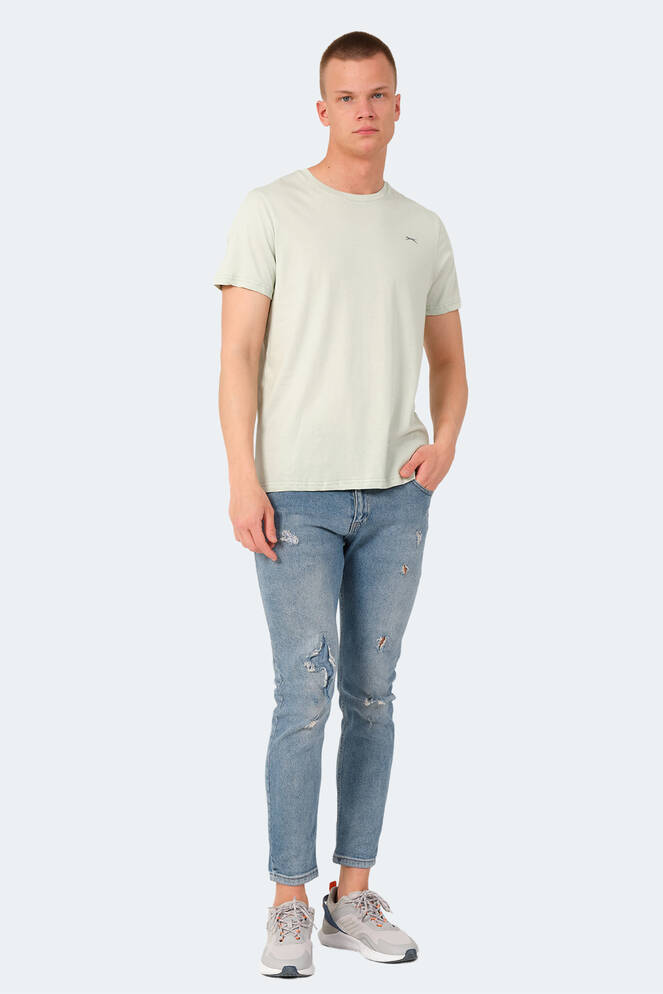 Slazenger ROSALVA IN Erkek Turkuaz Tişört