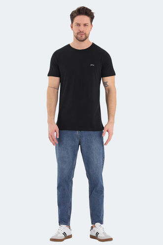 Slazenger ROSALVA Men's Short Sleeve T-Shirt Black - Thumbnail