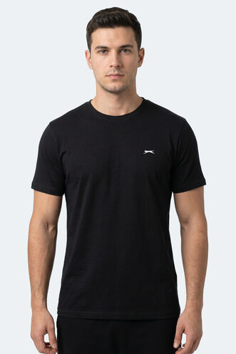 Slazenger - Slazenger ROSALVA Men's Short Sleeve T-Shirt Black