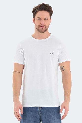 Slazenger - Slazenger ROSALVA Men's Short Sleeve T-Shirt White