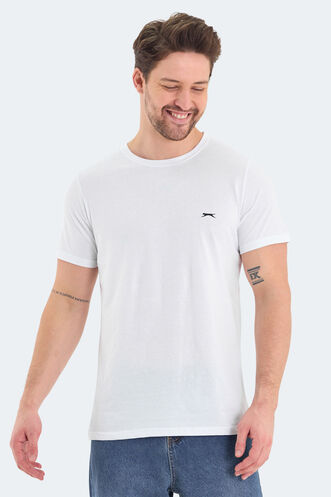 Slazenger ROSALVA Men's Short Sleeve T-Shirt White - Thumbnail