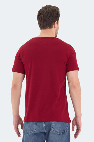 Slazenger ROSALVA Men's T-Shirt Burgundy - Thumbnail