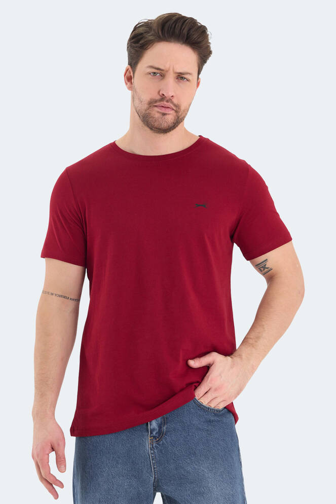 Slazenger ROSALVA Men's T-Shirt Burgundy