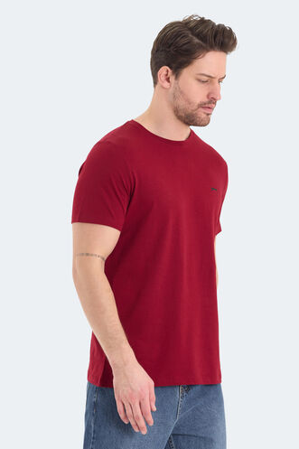 Slazenger ROSALVA Men's T-Shirt Burgundy - Thumbnail