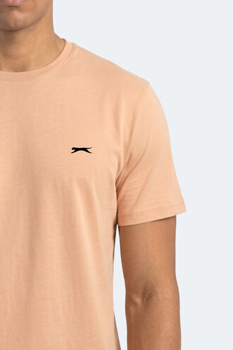 Slazenger ROSALVA T Erkek Pamuklu Vizon Tişört - Thumbnail