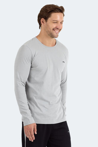 Slazenger ROVER Erkek Gri Sweatshırt - Thumbnail