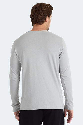 Slazenger ROVER Erkek Gri Sweatshırt - Thumbnail