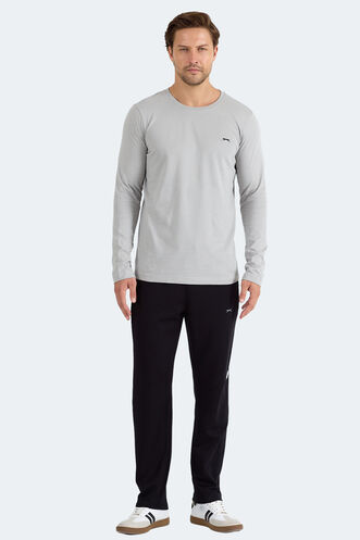 Slazenger ROVER Erkek Gri Sweatshırt - Thumbnail