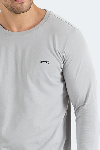 Slazenger ROVER Erkek Gri Sweatshırt - Thumbnail