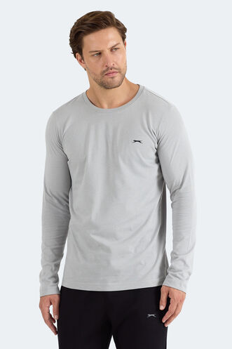 Slazenger ROVER Erkek Gri Sweatshırt - Thumbnail