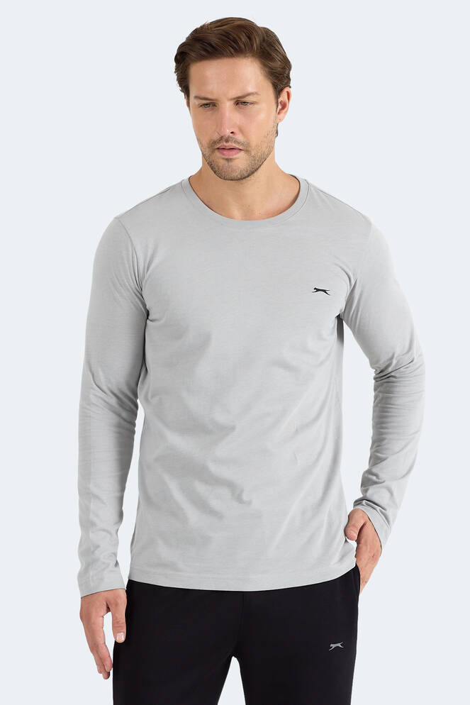 Slazenger ROVER Erkek Gri Sweatshırt
