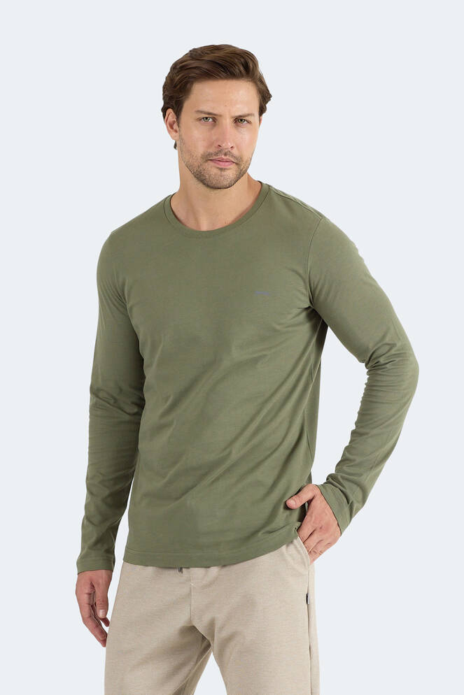 Slazenger ROVER Erkek Haki Sweatshırt