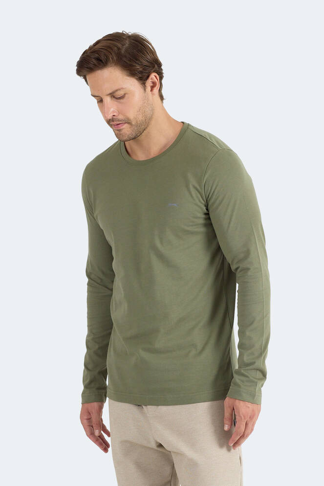 Slazenger ROVER Erkek Haki Sweatshırt