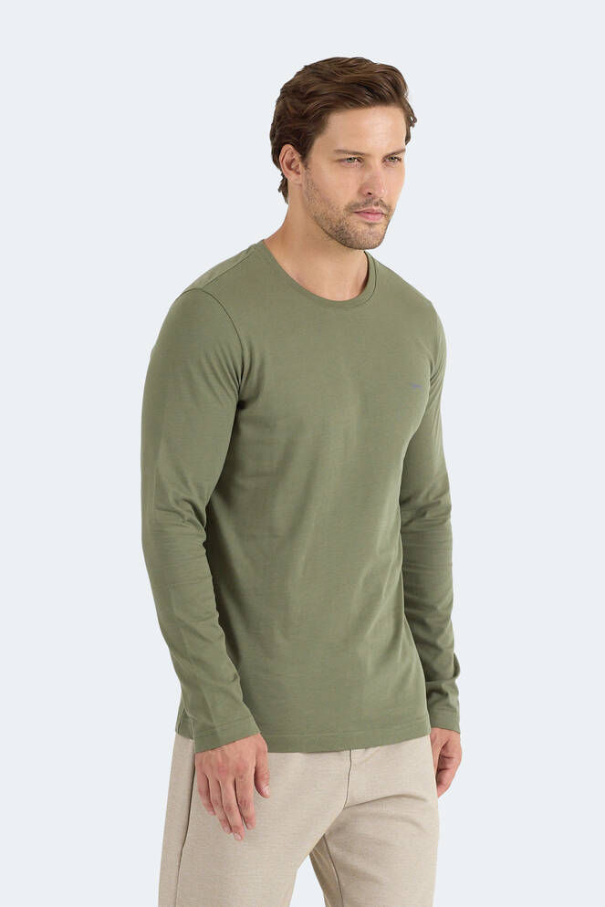 Slazenger ROVER Erkek Haki Sweatshırt