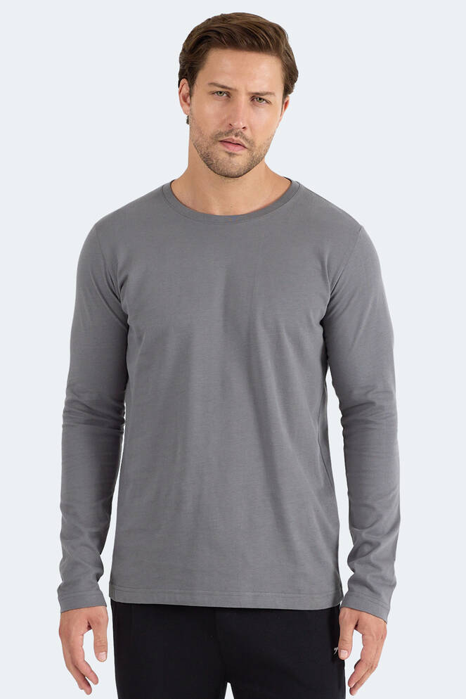 Slazenger ROVER Erkek Koyu Gri Sweatshırt