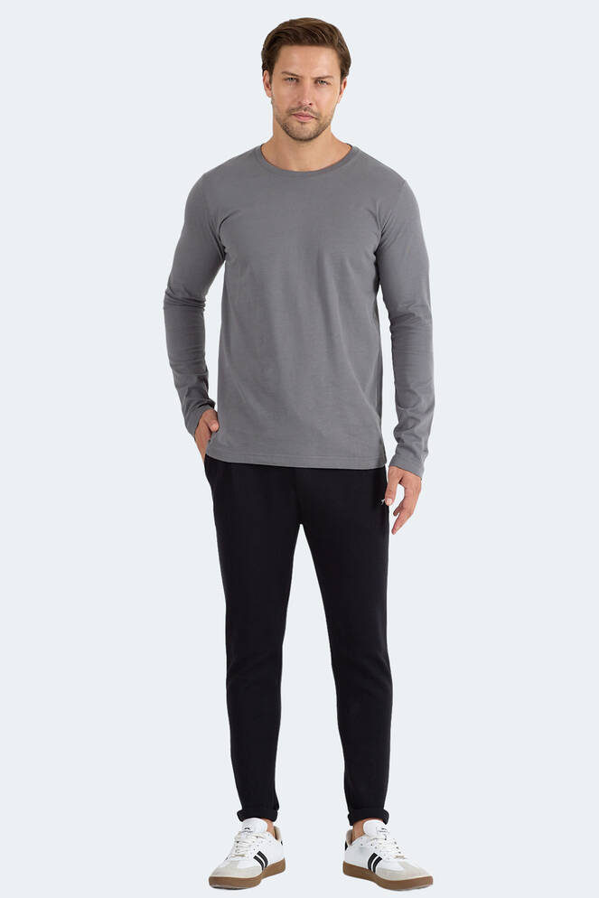 Slazenger ROVER Erkek Koyu Gri Sweatshırt