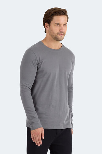 Slazenger ROVER Erkek Koyu Gri Sweatshırt - Thumbnail