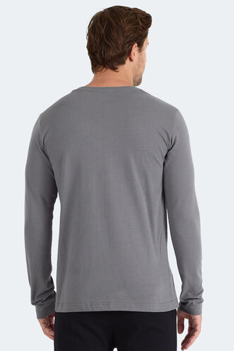 Slazenger ROVER Erkek Koyu Gri Sweatshırt - Thumbnail